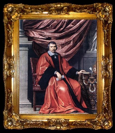 framed  CERUTI, Giacomo Portrait of Omer Talon jbhj, ta009-2